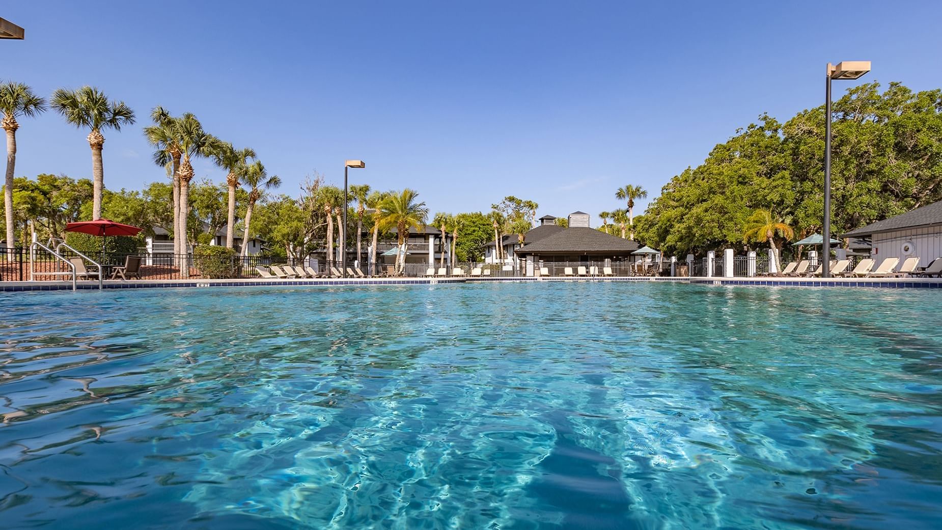  Large pool area at palm coast at Legacy Vacation Resorts 
