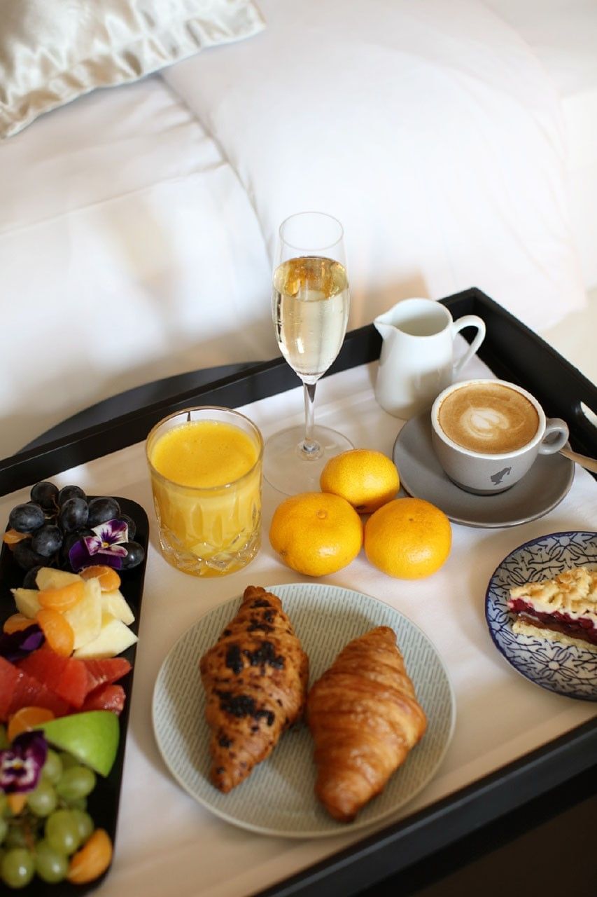Room service at Zijin Hotel Belgrade