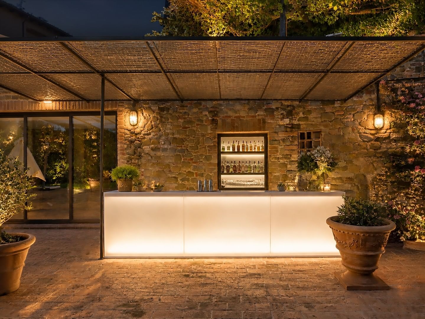 Pool bar at Borgo Tre Vaselle Resort & Spa