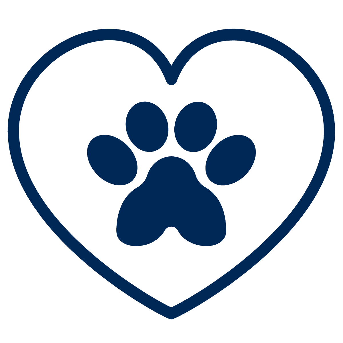 Vector illustration of Pet Friendly Icon used at Hotel X Toronto