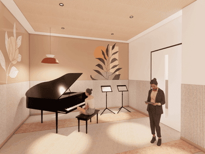 UniLodge Kensington Music Room