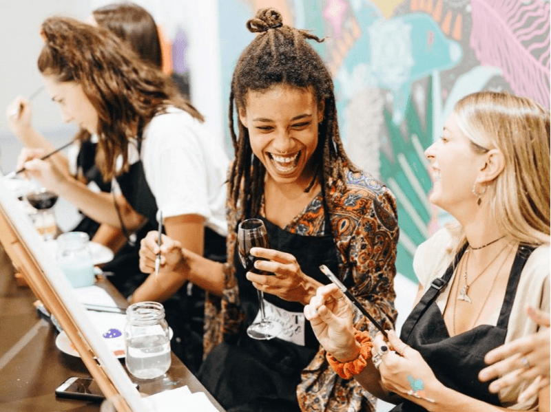 Sip and Paint Class