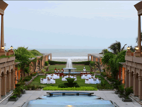 Outdoor event arrangement in Easton Easy Chariot Resorts & Spa