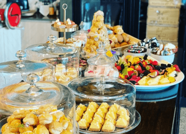 Closeup of an arranged buffet at Novotel Barossa Valley