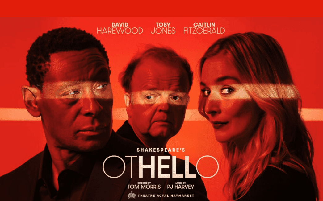 Poster for Shakespeare's Othello featuring the main actors for Theatre Royal Haymarket used at The Londoner Hotel