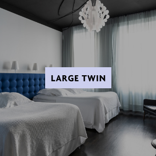 Large Twin Room at Hotel Flora in Gothenburg, Sweden