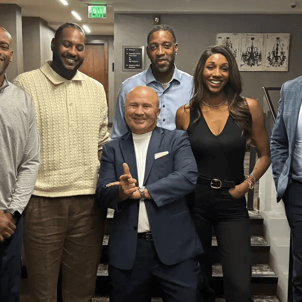 NBA Legends Seen in Greenwich