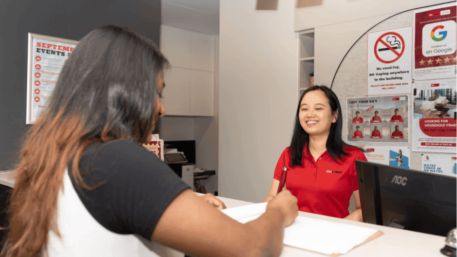 UniLodge Herston Reception Staff