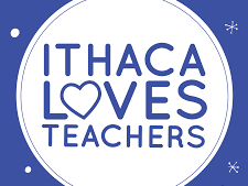 Ithaca Loves Teachers logo