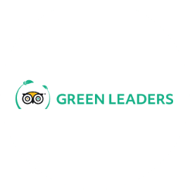 Green Leaders logo used at Playa Cativo Lodge