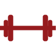 A vector icon used for gym at Artmore Hotel