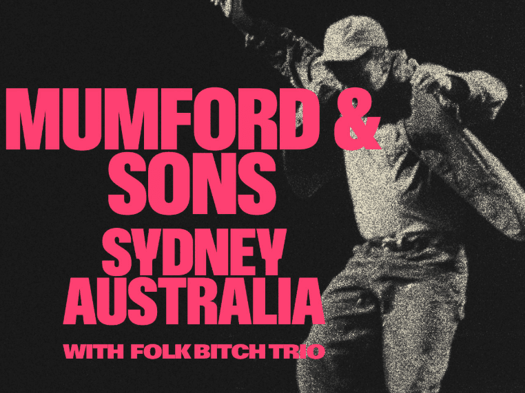 Mumford & sons Pullman SYdney Olympic Park 