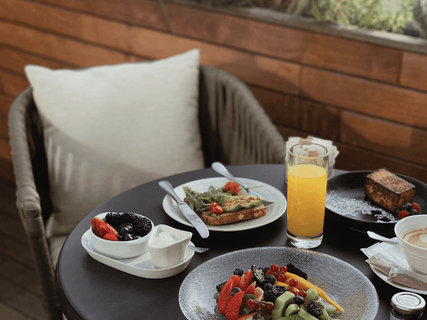 Breakfast at the terrace