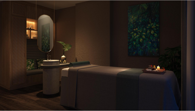 Treatment room in Jasmine Spa at Wyndham Garden Cam Ranh