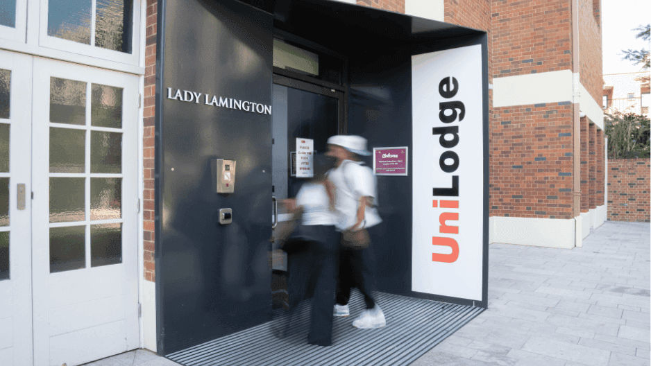 UniLodge Herston Reception Entrance
