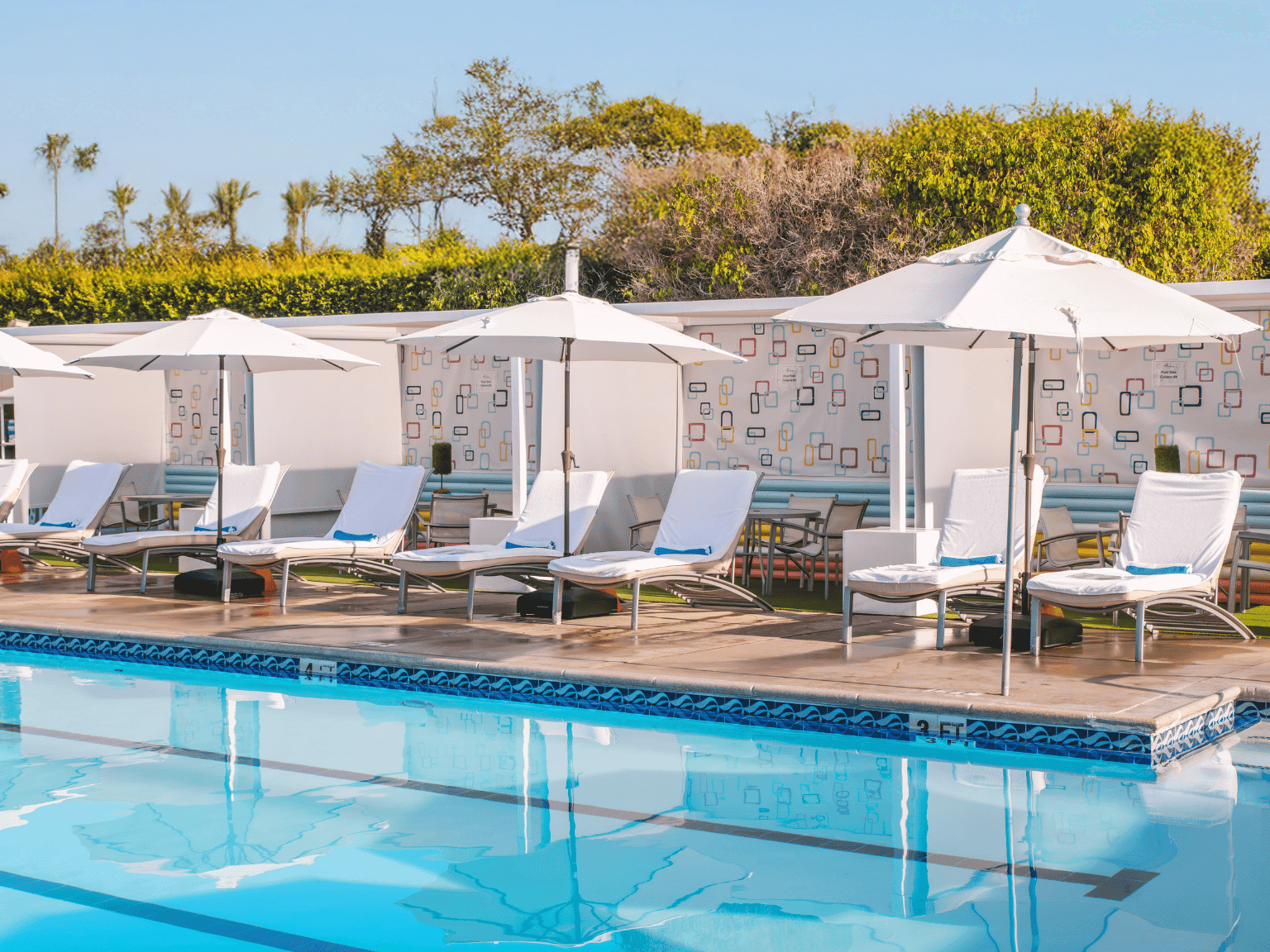 Standard Pool Cabanas at The Anaheim Hotel Pool