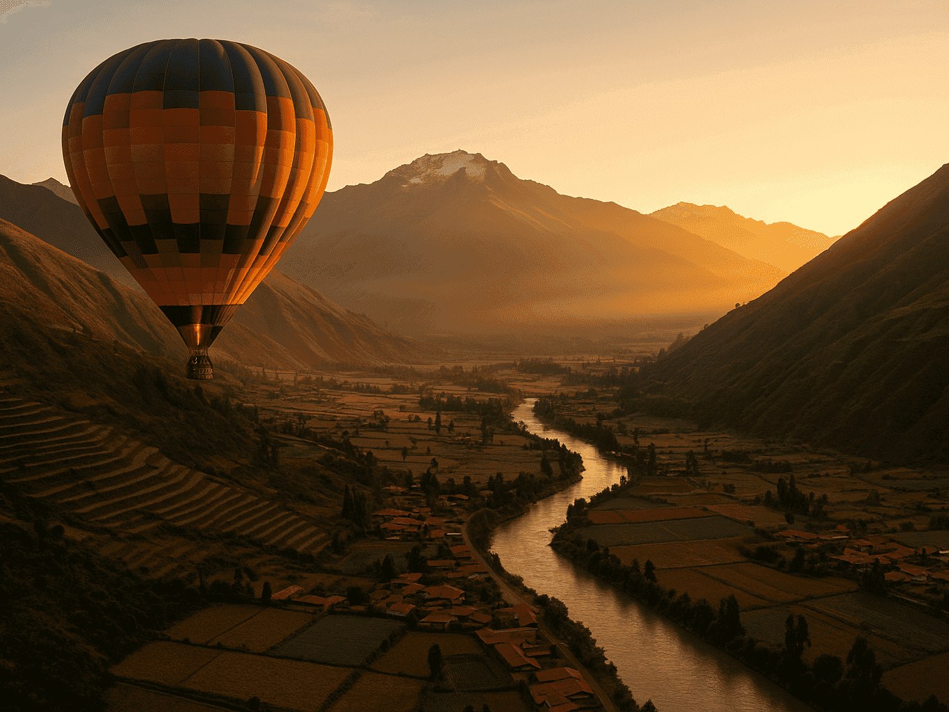 Sacred Valley from Above