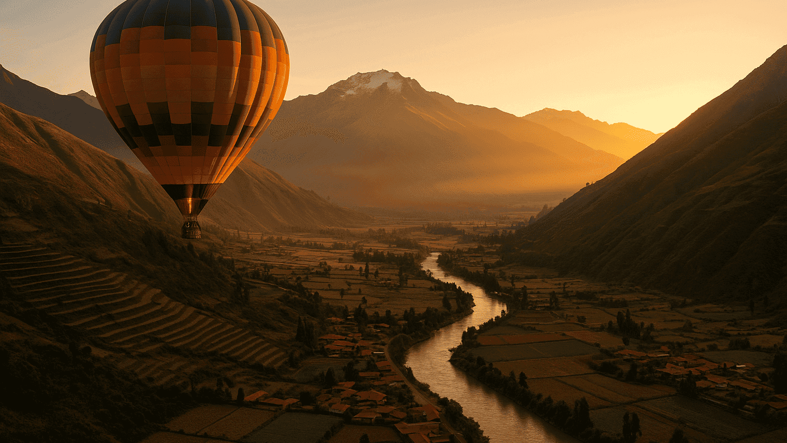 Sacred Valley from Above