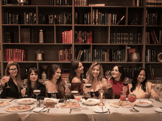 Women dining at COPA Restaurant