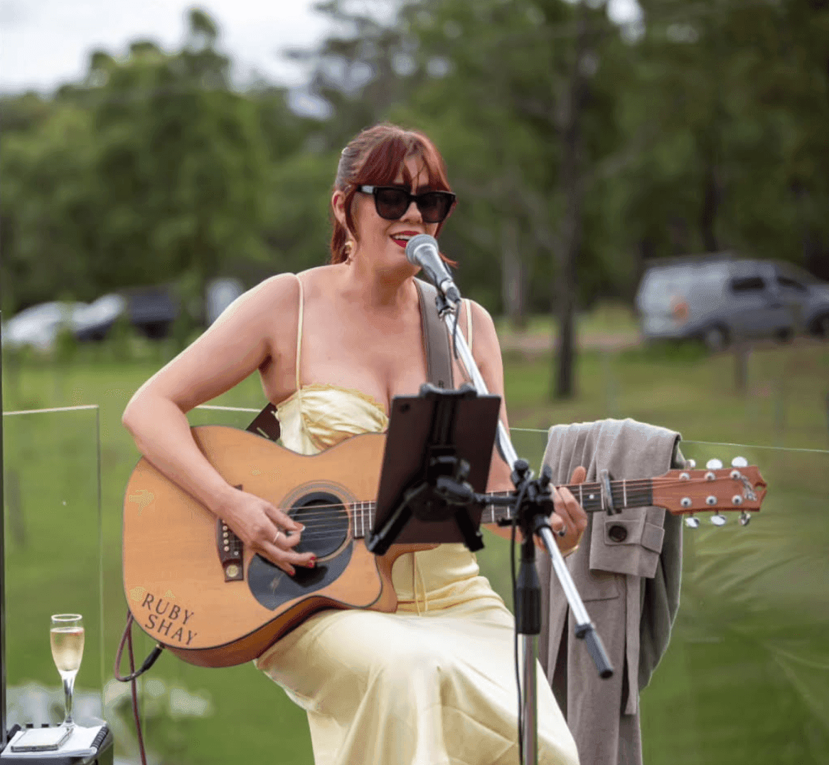 Ruby Shay performing live