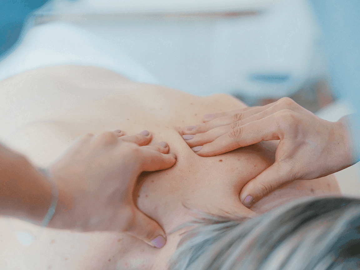 a person getting a massage