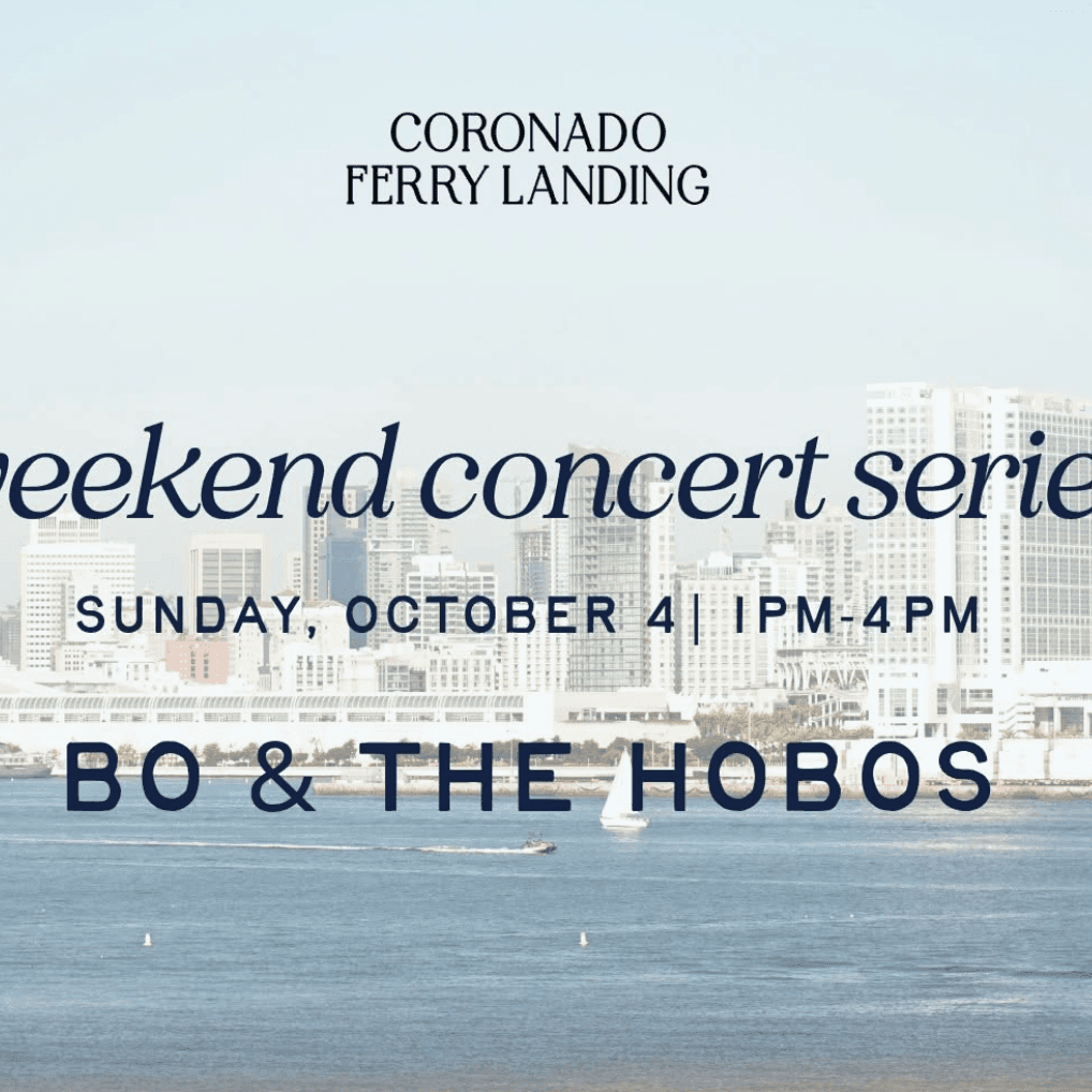 Coronado Weekend Concert Series Presents: Bo & the Hobos | Events in San Diego | El Cordova Hotel