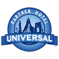 Logo of Universal Partner Hotel in used Rosen Inn at Pointe Orlando
