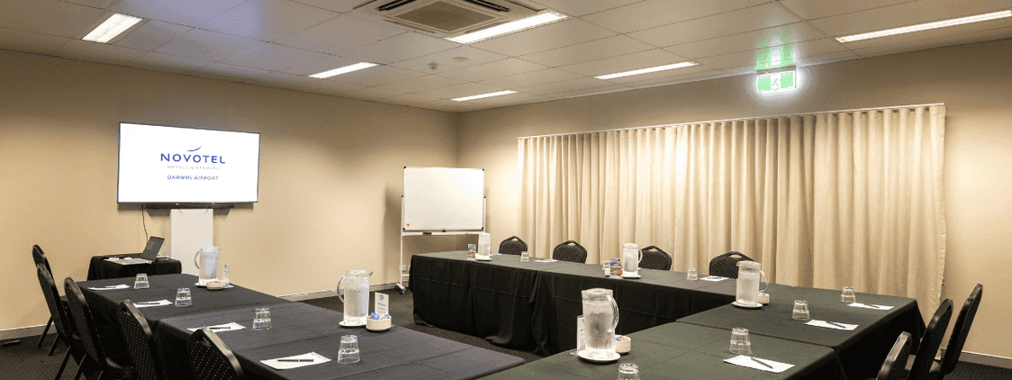 U-Shape set-up in Marrara Room at Novotel Darwin Airport 