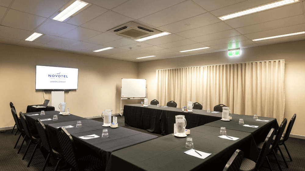 U-Shape set-up in Marrara Room at Novotel Darwin Airport 