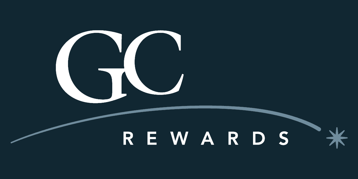 GC Rewards logo used at Hotel Grand Chancellor 