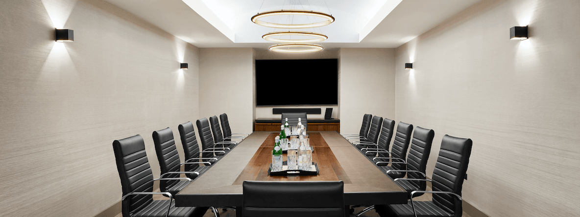 The Executive Boardroom at Gansevoort Meatpacking NYC