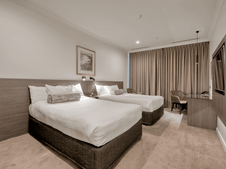 A view of Deluxe Twin Room in Duxton Hotel Perth