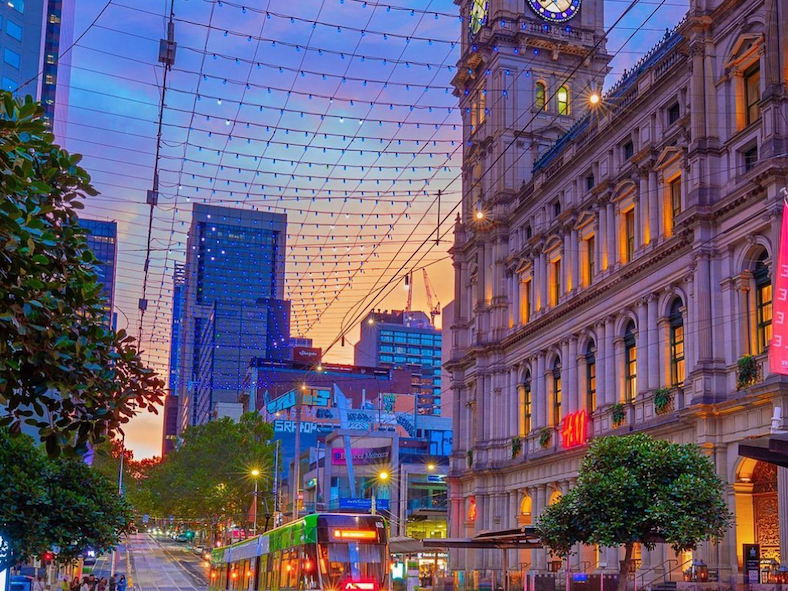 Landscape view of the city near Brady Central Melbourne