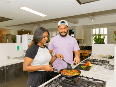 UniLogde Herston Communal Cooking Kitchen