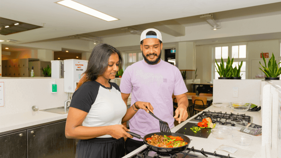 UniLogde Herston Communal Cooking Kitchen