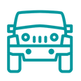Vector icon used for 4 wheel at Playa Blanca Beach Resort