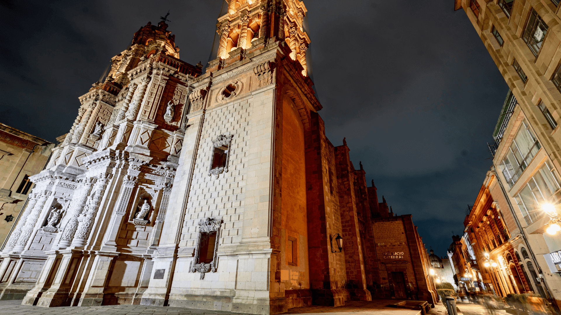 Catedral de San Luis Potosí, showcasing intricate stone carvings & sculptures near Real Inn San Luis Potosi