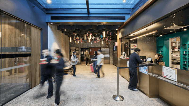 UniLodge Lincoln House Reception