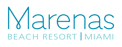 The official logo of Marenas Resort Miami