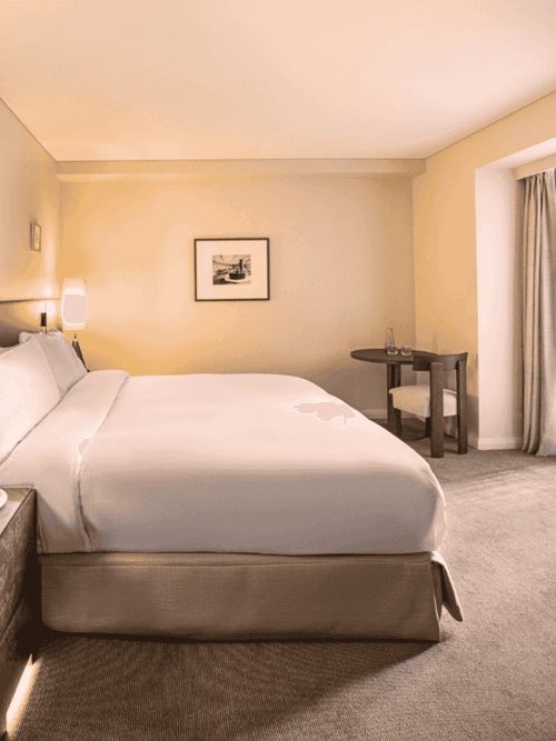 Classic Room with Special Access featuring a Sofitel MY BED, modern lighting, and neutral tones at Sofitel Sydney Wentworth