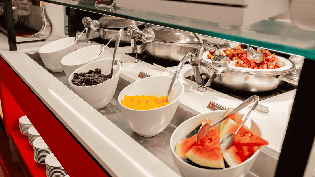 Buffet breakfast fruits at ibis world square sydney