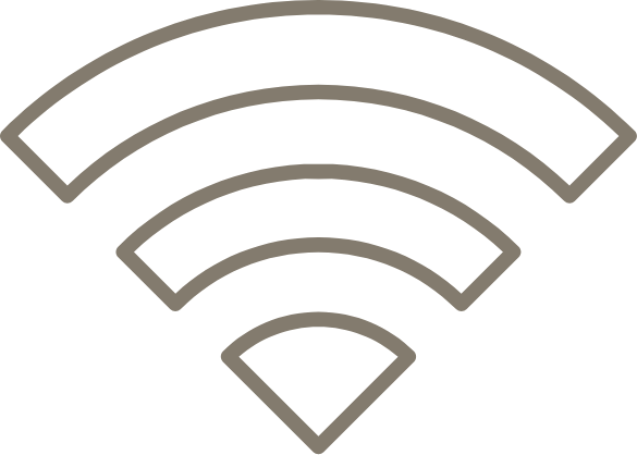 High-speed internet access, with complimentary Wi-Fi
