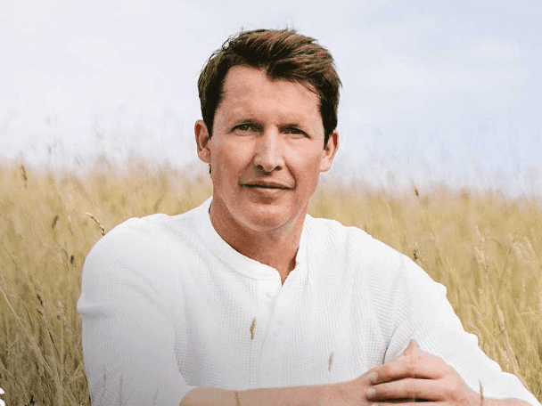 Portrait of James Blunt near Pullman Sydney Olympic Park