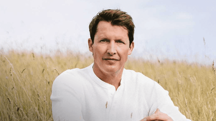 Portrait of James Blunt near Pullman Sydney Olympic Park