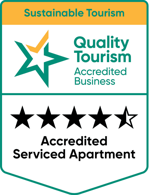 Official Quality Tourism Accredited used by H on Mitchell