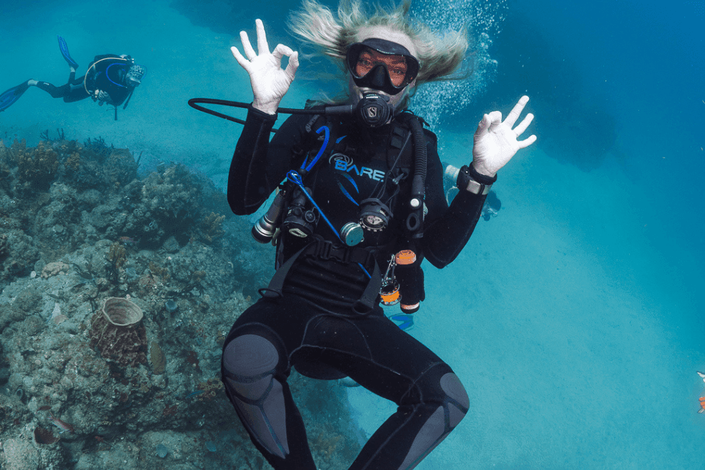 Underwater terrain
