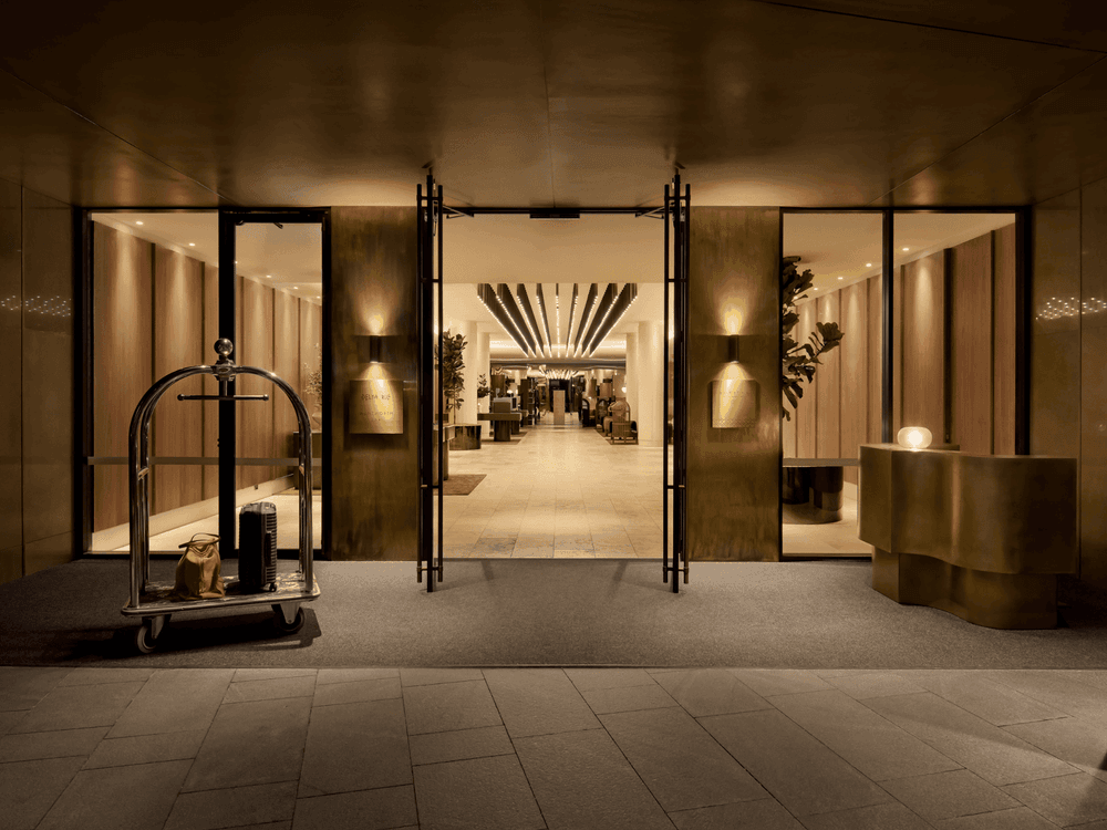 Grand Entrance of Sofitel Sydney Wentworth
