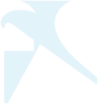 Blue partial mark of Skiing club logo at Falkensteiner Hotels