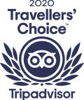 Logo of 2020 Travelers' Choice Tripadvisor at Southern Palms