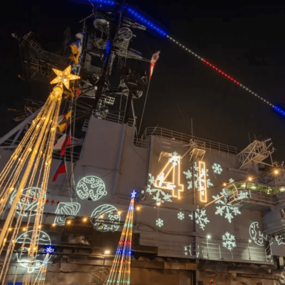 Jingle Jets at USS Midway Museum | Things to do | El Cordova Hotel
